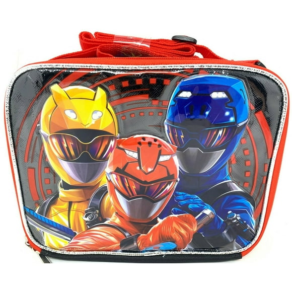 Lunch Bag - Power Rangers - Power Up! Black New 204734