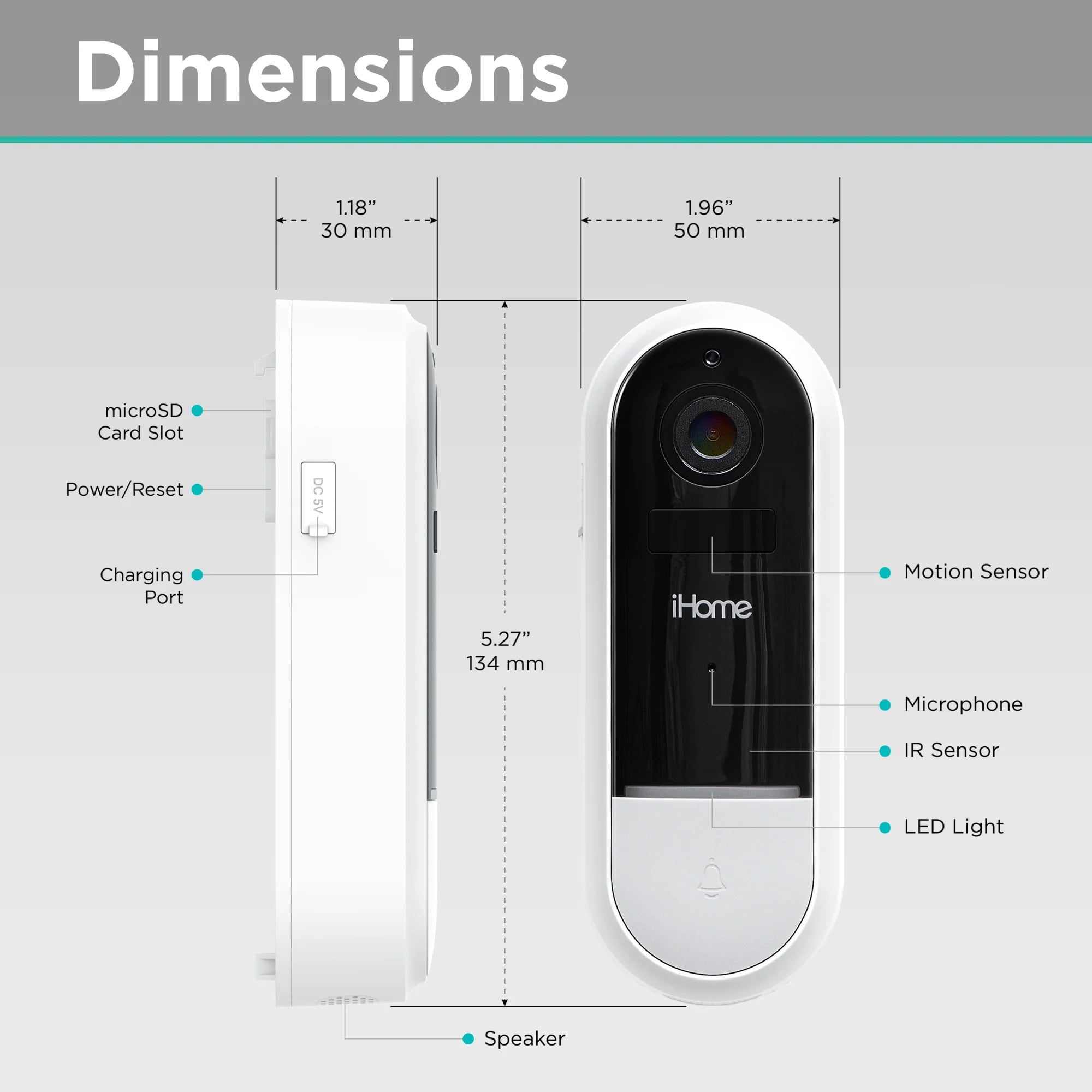 Ihome video doorbell cheap