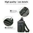 thumbnail image 4 of VOAVEKE Backpacks For School,School Supplies, Multifunctional Crossbody Bag, Strap Backpack Bag Shoulder Chest Bag With USB Charging Port, 4 of 4