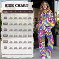 thumbnail image 6 of Garronmavis Women Jogging Suits 2 Piece Set Hippie Floral Hoodie for Women Joggers with Pockets Long Sweatpants Comfy Sweat Suit Lightweight Sweatsuit, Size S, 6 of 6
