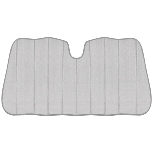 Silver Glitter Front Windshield ShadeAccordion Folding Auto Sunshade