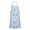 Pioneer Flower Floral-2, variant on Pioneer Flower Floral Print Pattern Apron-Garden Aprons for Women with Pockets-Cotton Linen Waterproof Kitchen Cooking Gardening Aprons Adjustable for Kitchen,Cooking,BBQ and Salon 33x27 Inch