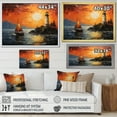 thumbnail image 4 of Designart "Lighthouse Guiding Painting I" Nautical & Beach Wall Art Print, 4 of 5