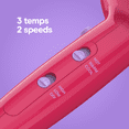 thumbnail image 5 of Conair Cake Pop Hair Dryer with Diffuser & Concentrator Attachments, Berry, 1 Count, 5 of 9