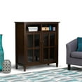 thumbnail image 2 of Atlin Designs Accent Cabinet in Tobacco Brown, 2 of 5