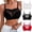 Black, variant on Mceream Lace Camisole Tops for Women Plus Size Spaghetti Strap Tank Top Slim Basic Camisoles Adjustable Crop Top Lingerie Black XL