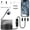 Black-Single Lens, variant on Endoscope with Light, 1920P HD Borescope with 8 Adjustable LED Lights, 16.4FT Semi-Rigid Snake Camera, IP67 Waterproof Inspection Tool for iPhone & Android - Dual Lens-16.4FTBlack-Dual Lens