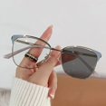 thumbnail image 4 of Retro Lady Cat Eye Glasses Frame Anti Blue Light Photochromic Glasses Computer Goggles Women Eyewear Gafas Mujer Anti Luz Azul Photochromic Photochromic|https://ae01.alicdn.com/kf/S3d70f1a3d4444c489a6, 4 of 6