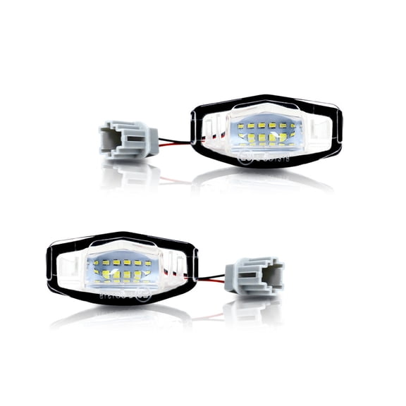 2X LED License Plate Light White For 2003-2017 Honda Accord Sedan 4-Door 6000K