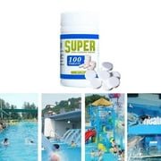 50/100pcs Magic Pool Cleaning Effervescent Chlorine Tablets Cage Disonfectant Swimming Pool Clarifier