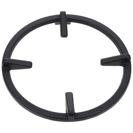 AntiGuyue Black Metal Gas Stove Holders Stable Pan Stand for Home 1Pc