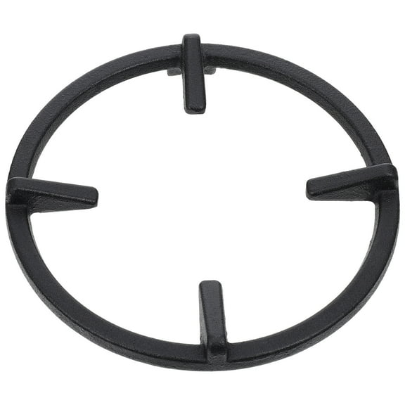 AntiGuyue Black Metal Gas Stove Holders Stable Pan Stand for Home 1Pc