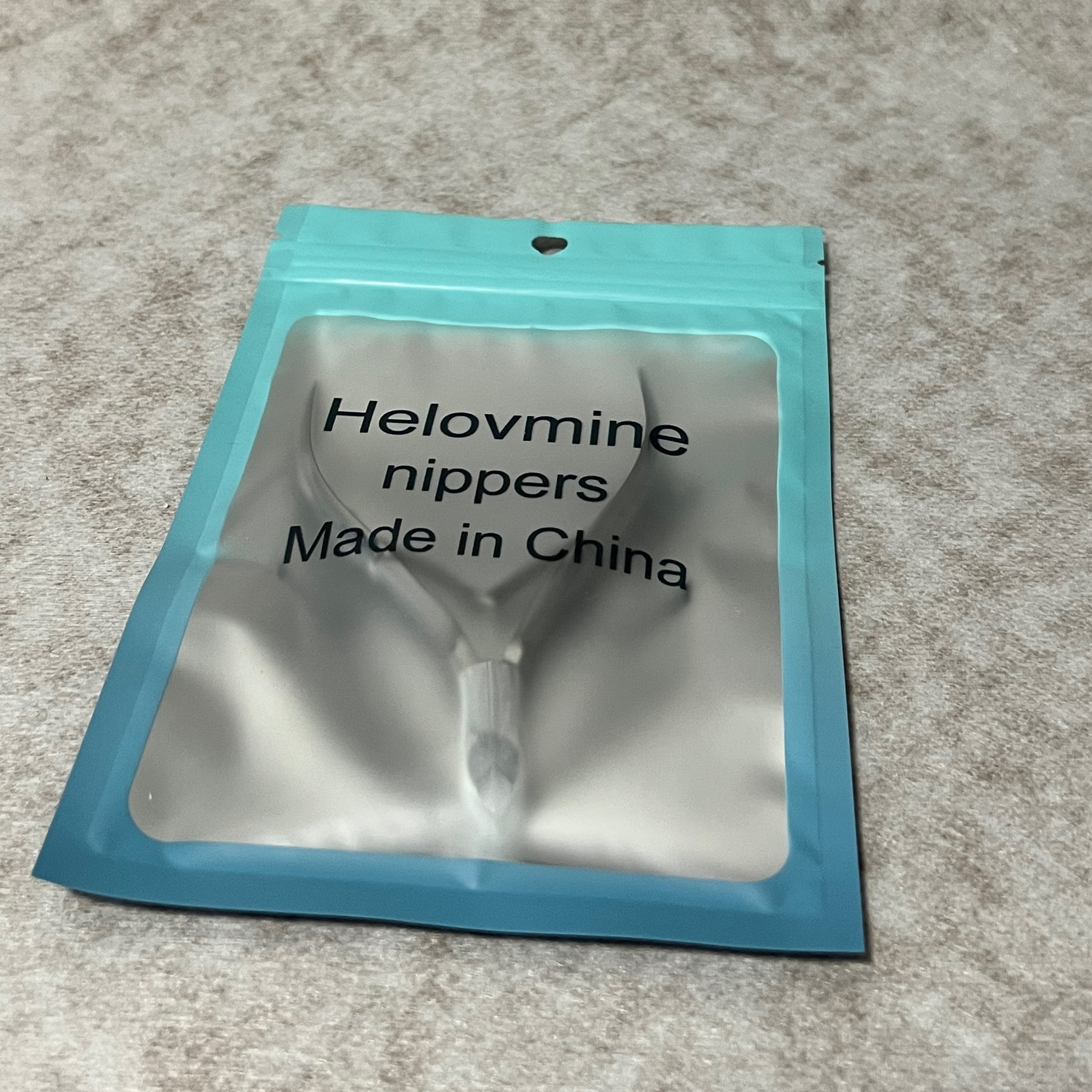 Helovmine Hand Tools Nippers, Stainless Steel Nippers with Double Spring for Nail Art Manicure Sharp Precision Tool