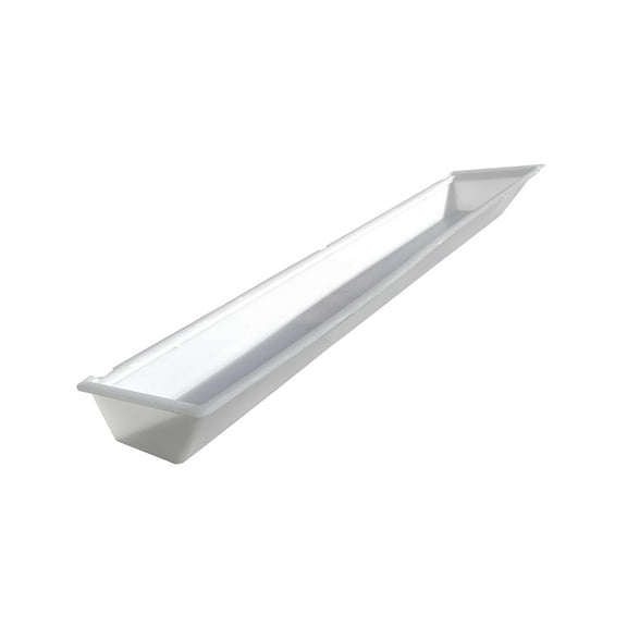 Hatching Time Feeding Trough – Fits 2 Section Units: Chick Brooders (CB25) Grow Out Pens (GL25) and Quail Cages (BYK), Easy To Clean, Cimuka, Durable, ABS Plastic