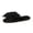 Black, variant on Wensltd Flat Slippers for Women Black Fashion Summer Beach Casual Open Toe Soft Slippers Lightweight Soft Shoes