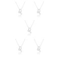 thumbnail image 2 of Collar de constelaciones Minnieouse Ins signos del zodiaco oro plata, 2 of 6