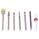 thumbnail image 1 of Broca para lima de uñas, 7 piezas, cerámica, taladro para uñas, manicura, brocas para uñas, juego de brocas para pulir uñas, rendimiento sólido, 1 of 8