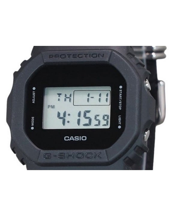 Casio G-SHOCK 5600 Series Men's Quartz Chronograph Watch DW5600BCE-1
