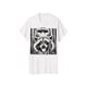 thumbnail image 1 of Camiseta con gráfico de mapache ovni para hombre: manga corta, estilo casual de verano en beige con un diseño único de selfie de mapache. Mezcla de poliéster suave, cuello redondo, ideal para aventura, 1 of 6