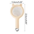 thumbnail image 6 of 5.28*8.89 Inch Kitchen Ultra-Fine Nylon Mesh Strainer I Plastic Sieve Fine Mesh Filter Spoon For Soy Milk Coffee Milk Yogurt Juice Kefir Honey Wine coladores de cocina, 6 of 8
