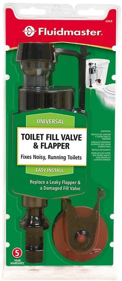 400crp14 Universal Toilet Fill Valve and Flapper Repair Kit 2inch Flush Valves for sale online 