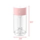 thumbnail image 3 of Humidificador portátil de 280 ml, pequeño humidificador de vapor frío, USB, de escritorio, para dormitorio, oficina y hogar, con 2 modos de vapor, súper silencioso., 3 of 7
