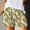 Green, variant on Zorckvet Womens Casual Shorts Wide Leg Elastic Waist with Pockets Beach Fashion Shorts for Women