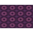 thumbnail image 1 of Ahgly Company Machine Washable Indoor Rectangle Transitional Dark Magenta Purple Area Rugs, 8' x 12', 1 of 7