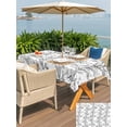 thumbnail image 5 of Outdoor Tablecloth with Umbrella Hole for Patio/Picnic/Party/Camping, Natural Trees Branches Waterproof Table Cloth Rectangle Table Cover Washable, Colored Birds Vintage Rustic (52"x 70"), 5 of 8