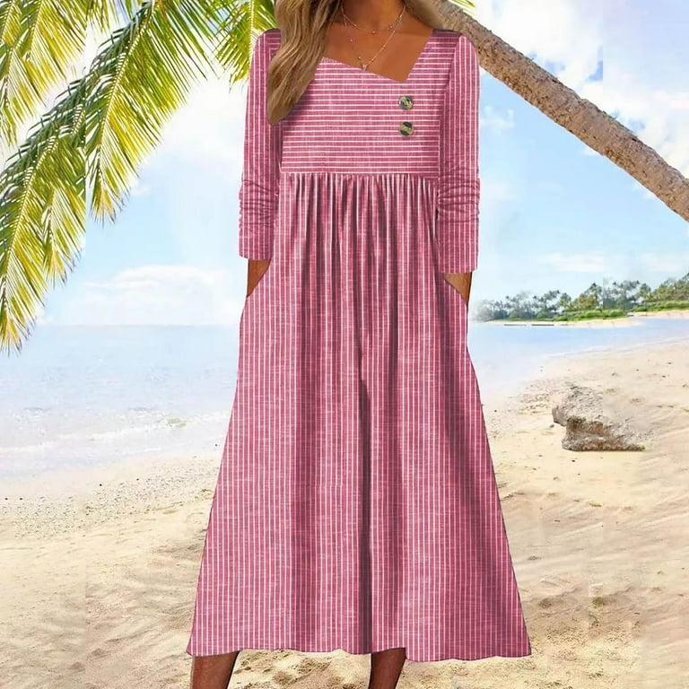 navy blue dress for baby girl womens elegant color block floral print a line dress summer main image 0