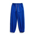 thumbnail image 2 of Vedolay Mens Lounge Pants 2023 Cargo Pants Drawstring Waist Trousers Blue,XL, 2 of 5