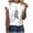 Gray, variant on Oalirro Women's Tops, Tees & Blouses Womens Blouses and Tops Casual Fashion Women Short Sleeve T-Shirt Feather Print Casual Top Tee Blouse White, XL