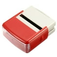 thumbnail image 4 of YOPTOP 1 Pcs Custom Personalised Self Inking Rubber Stamp Kit Business Name Address DIY New,red, 4 of 4