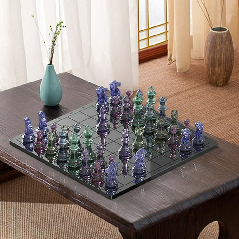 Resin Chess Pieces from Zytin Silicone Chess Mold, Great Wood and Epoxy  Project 