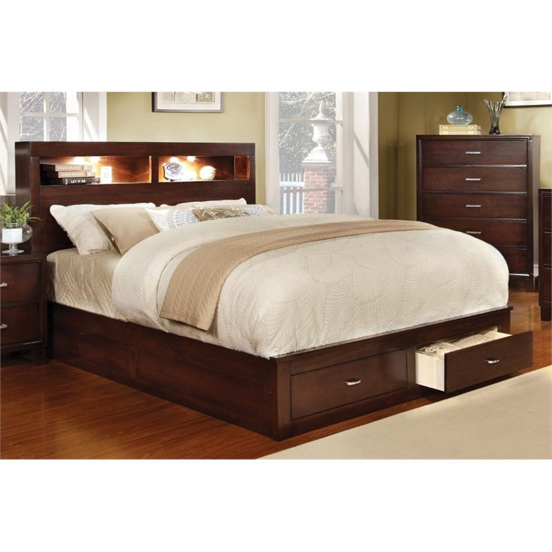 california king bed with storage
