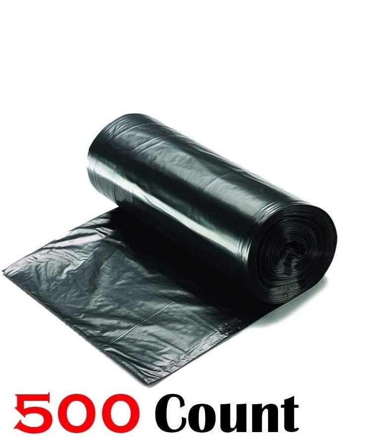Ox Plastics 2430 Gallon Trash Can Liner, High Density 30”x37”, 500