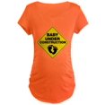 thumbnail image 1 of CafePress - Baby Under Construction Maternity T Shirt - Maternity Dark T-Shirt, 1 of 1