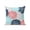 Pink, navy blue, variant on 1 Pack Outdoor Throw Pillow, Blue Grey Sunflowers Waterproof Pillow with Insert Included, Boho Vintage Floral Rustic Blossom Decorative Accent Cushion Sofa Pillows for Patio Porch, 18 x 18 In