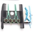 thumbnail image 3 of Hair Cutting Scissors Thinning Shears Kit,Hair Scissors Set Professional Haircut Scissors Kit - green, 3 of 5