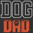 thumbnail image 2 of Mens Lost Gods Dog Dad T Shirt, 2 of 5