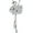 M, variant on Mightlink Women Necklace Shining Rhinestones Inlay Tulip/Rose Flower Swan/Bow Tassel Charms Dress-Up Multiple Styles Long Sweater Chain Party Dress Necklace Jewelry Gift