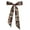 C, variant on Skinny Scarf For Women Neckerchief Vibrant Color Bag Handle Wrap for Women
