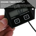 thumbnail image 3 of MasteelfCA 1pc Gasoline Engine Digital Tachometer Meter LCD Digital Display Timer Gauge, 3 of 7