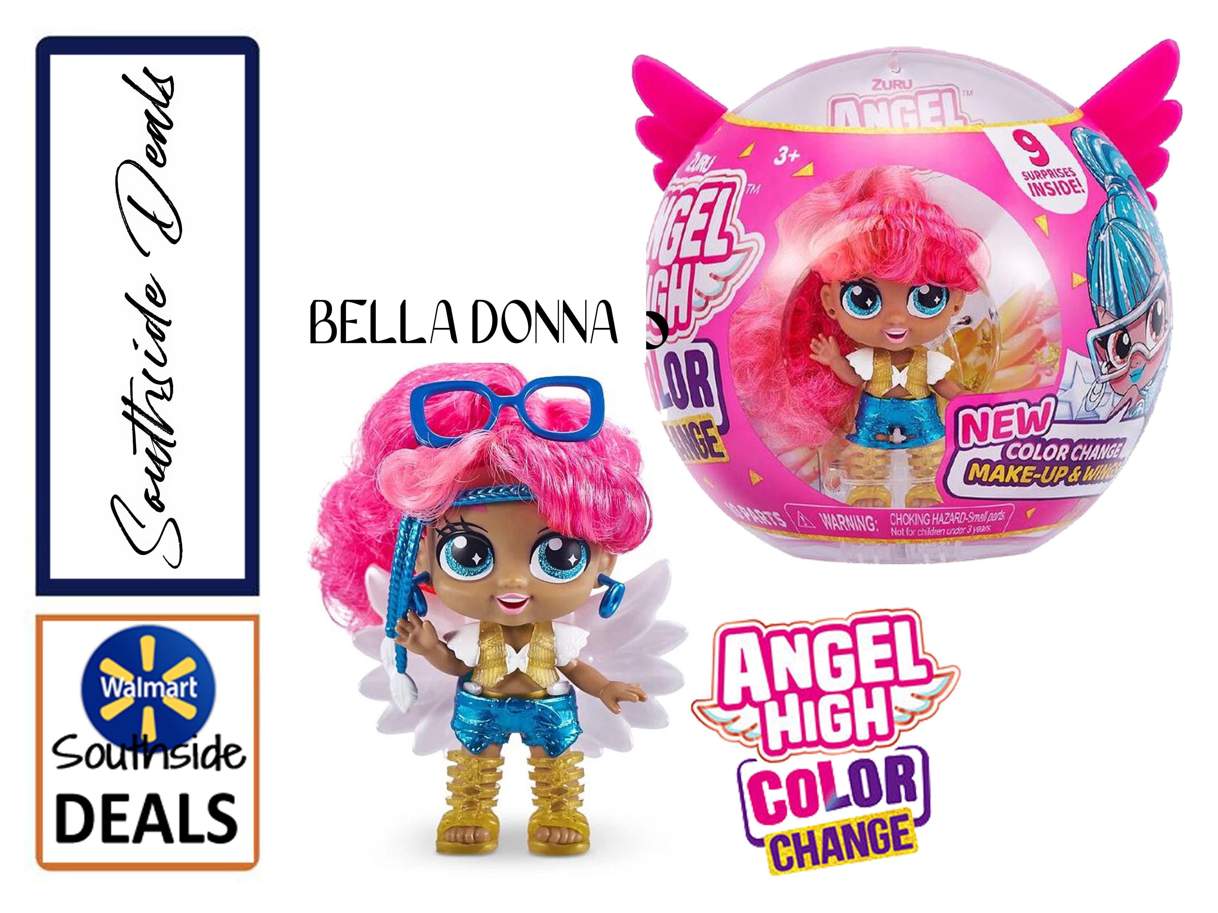 ✨Poupée✨ Angel High Itty Bitty Pretty Dolls with 9 Surprises Series