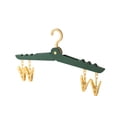 thumbnail image 1 of CSChome Plastic Clothes Hanger Foldable Children's Clothes Hanger: Travel Space Saving, Multi-Functional, Creative Rack, 1 of 7