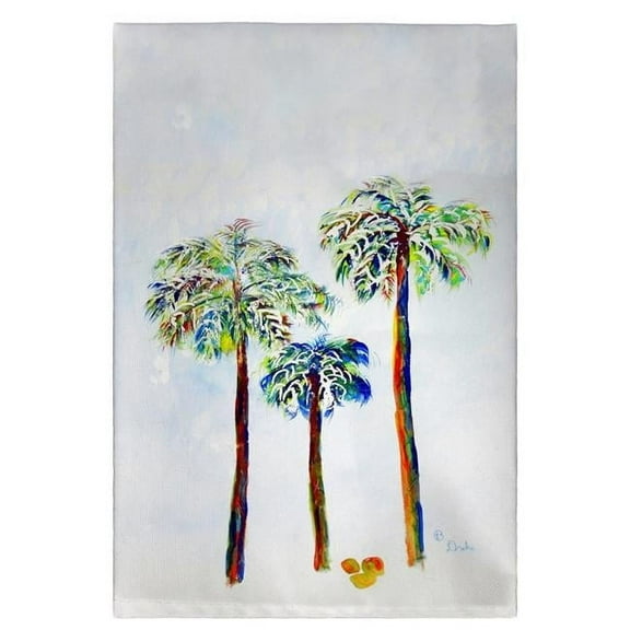 Betsy Drake GT1106 Three Palms Guest Towel