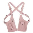 thumbnail image 1 of Bolso de hombro de cuero antirrobo para hombres y mujeres - Cartera oculta bajo el brazo con doble compartimento para viajes, desplazamientos y seguridad diaria, 1 of 1