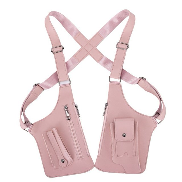 Bolso de hombro de cuero antirrobo para hombres y mujeres - Cartera oculta bajo el brazo con doble compartimento para viajes, desplazamientos y seguridad diaria