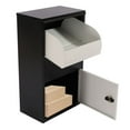 thumbnail image 4 of Package Delivery Box Mail Parcel Drop Mailbox Home Container Outdoor Porch Black, 4 of 21