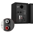 thumbnail image 3 of Ortiza 60W Computer Speakers for Music and Gaming, Active Bluetooth 5.3, Stereo 2.0 Speakers for Desktop PC or Laptop, 3.5mm Aux RCA Input, USB-Powered, 1 Pair, Black, 3 of 11